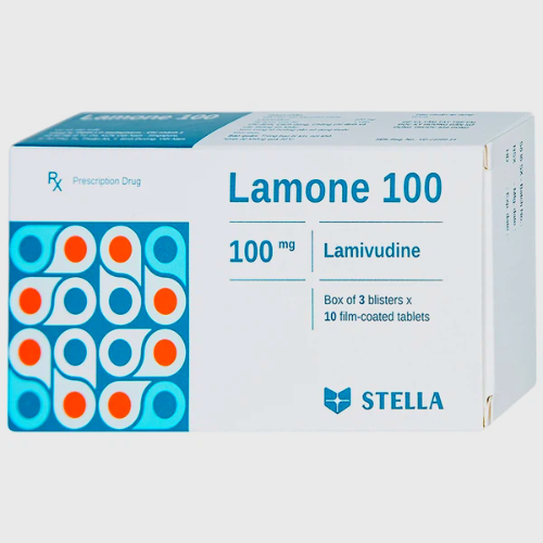 Thuốc Lamone 100mg Stella điều trị viêm gan siêu vi B mãn tính (3 vỉ x 10 viên)
